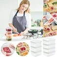 thumbnail image 1 of Xihbxyly Caja para Almacenar Carne de Grado Alimenticio, Conserva La Frescura En El Refrigerador, Diseño de Tapa Hermética, Apilable y Ahorra Espacio, Organización de La Cocina, Almacenamiento Frío S, 1 of 7