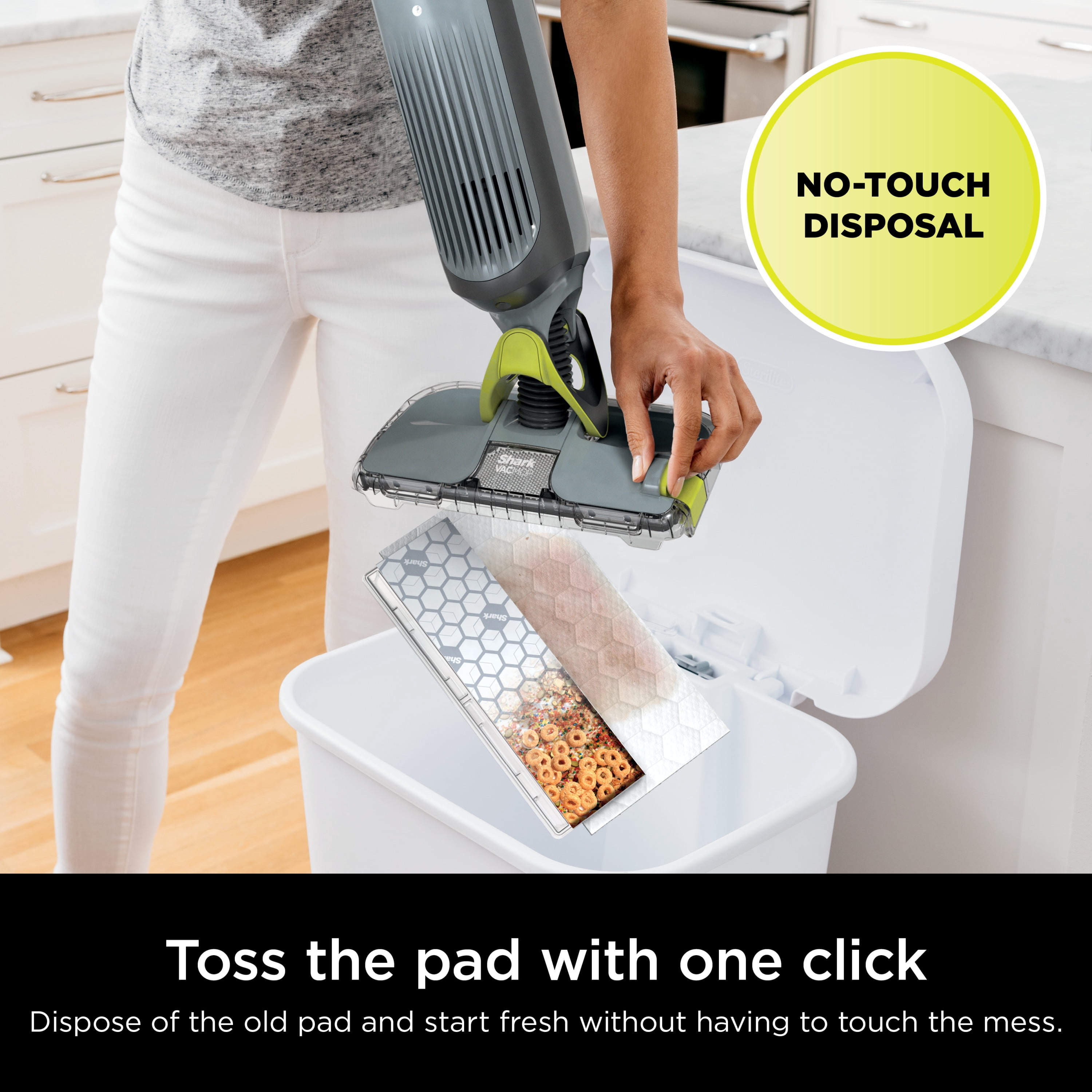 Shark VACMOP Pro Cordless Hard Floor Vacuum Mop with Disposable VACMOP Pad