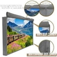 thumbnail image 4 of HOMEYA Outdoor TV Cover 60-65 Inch Weatherproof, 600D Heavy Duty Waterproof TV Cover for Outside,Size 58.5"W×35"H×4.5"D, 4 of 9