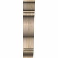 thumbnail image 2 of Ekena Millwork 5 1/2"W x 22"D x 30"H Funston Traditional Smooth Bracket, Douglas Fir, 2 of 13