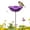 Purple/24"×6"/1Pc, variant on 1Pc Metal Flower Garden Stakes Bird Bath,Hummingbird Feeders for Outdoors,Red Flower Shape Bird Water Feeder for Garden and Yard decor,24"×6"