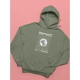 thumbnail image 3 of Abstract Grid Rave Style Hoodie Women -Image by Shutterstock, Female Medium, 3 of 4