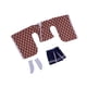 thumbnail image 1 of Ropa femenina a escala 1/6, figura de mujer de 12 pulgadas, ropa, disfraz de kimono con calcetines Estilo B, 1 of 9