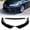 Black, variant on For 2015-2017 Toyota Camry STP-Style Painted White Front Bumper Body Spoiler Lip