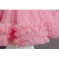 thumbnail image 4 of Little Girls Dresses Flower Girl Dress Toddler Short Sleeve Tulle Dress Girls Party Dress Girls Pink Dress Girl Toddler Wedding Guest Dress Tutu Girls Birthday Party Dress 18-24 Months, 4 of 8