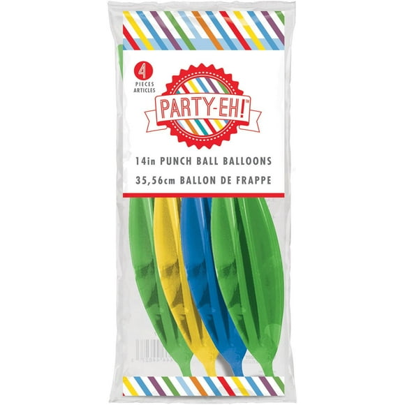 PARTY-EH! 14" Latex Punch Ball Balloons
