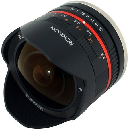 Rokinon 8mm F2.8 Ultra-Wide Fisheye Lens for Sony E-mount and Sony NEX Camera...