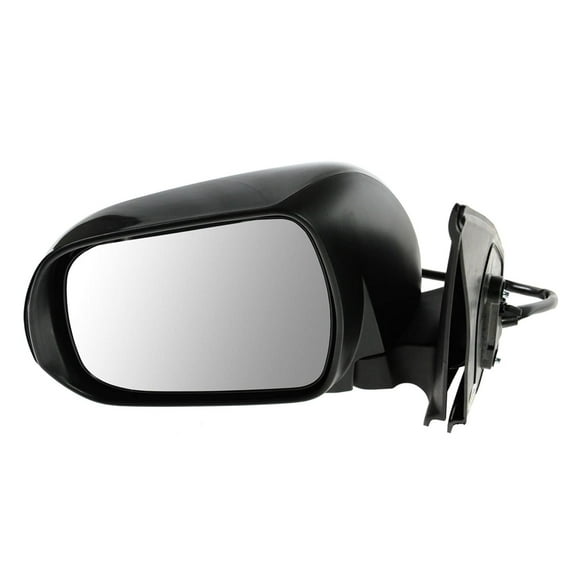 TRQ Mirror Power Turn Signal Black Driver Side Left LH for 12-15 Toyota Tacoma MRA08314