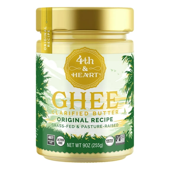 4th & Heart Original Recipe Ghee Clarified Butter, 9 oz