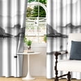 thumbnail image 6 of LFEEY Ink Landscape Blackout Curtains, Japanese Scenery, 42x63 inches, 2 Panels, 6 of 6