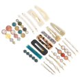 thumbnail image 1 of 24PCS Pearl Hair Clips Set Durable Bobby Pins, Chic Side Hair Clips for Women, Daily & Banquet Use, Fashion Accessories, 1 of 3