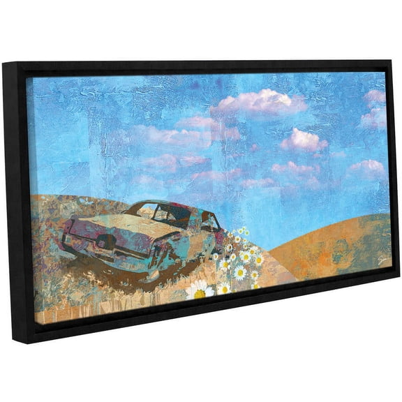 ArtWall Greg Simanson "Rusted" Gallery-Wrapped Floater-Framed Canvas