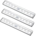 thumbnail image 1 of Mot Sensor Bar, (10 Led, 3 Pack) Wardrobe Wireless Lamp, 1 of 5