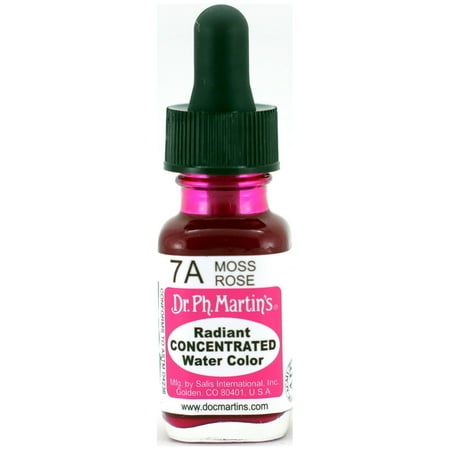 UPC: 0090385407105 | Dr. Ph. Martin s Radiant Concentrated Water Color  0.5 oz  Moss Rose (7A)