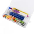 16 Different Sizes Sewing Tool Crochet Hook Needles Stitches Craft Set