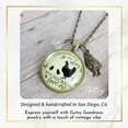 thumbnail image 4 of Chicken Necklace All Okay Chickens Love Me Gutsy Goodness Adult Bronze Metal Female Jewelry, 4 of 8