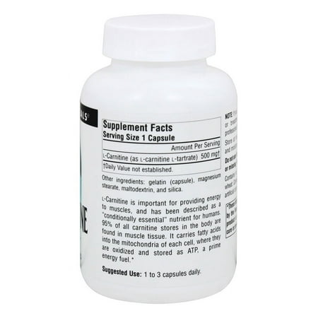 Source Naturals Source Naturals L-Carnitine, 60 ea