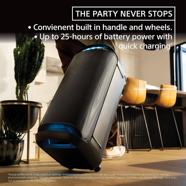 Sony SRS-XV800 High-Power Wireless Party Speaker with Omni