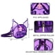 thumbnail image 4 of Mochila Mini Transparente Morada Kuromi Cabeza para Adultos en PVC de 12", 4 of 7
