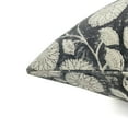 thumbnail image 3 of Fabdivine Thick Cotton Hand Block Print Farmhouse Throw Cushion Cover , 14"X14", Black, 3 of 5