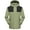 Army Green, variant on jsaierl Winter Jackets for Women Waterproof Outdoor Work Windbreaker Fall Warm Full Zip Jacket Hooded Fleece Ski Coats Snow Thicken Outerwear