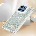 thumbnail image 5 of Phone Case for Motorola Moto G 5G 2025 Cover Sparkle Glitter Floating Liquid Quicksand Shockproof Soft Silicone TPU Bumper Protective Cover for Moto G 5G 2025 Case, S9, 5 of 7