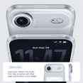 thumbnail image 2 of XNB Transparent Shockproof Compatible with MagSafe Phone Case for IPhone Air, 2 of 7