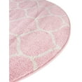 thumbnail image 6 of Unique Loom Trellis Frieze Collection Area Rug - Rounded (7' Round Light Pink/Ivory), 6 of 7