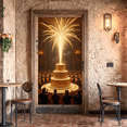 thumbnail image 6 of Retirement Themed Golden Backdrop Banner with Clock Element Party Decoration Background for Retirement Parties Photo Booths Memory Keepsakes Celebrations, 6 of 8