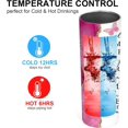 thumbnail image 5 of Always Remember You Are Braver Than You Believe Mug,Insulated Skinny Tumblers Cup Travel Coffee Mug with Lid 20oz,Reusable Stainless Steel Double Wall Positive Inspirational Gifts for Women, 5 of 6