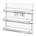 thumbnail image 1 of Bunblic 1/64 Toy Car Display Rack Display Shelf Decorative, Transparent Durability, Organizing Multifunctional Practical Wall Mounted, 1 of 8