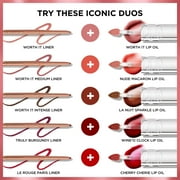 L'Oréal Paris Plump Ambition Hyaluron Lip Oil 24HR Care Lip Gloss with Hyaluronic Acid, Milky Nu, 0.16 fl oz