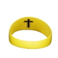 thumbnail image 3 of Faith Cross Yellow Headband, 3 of 7