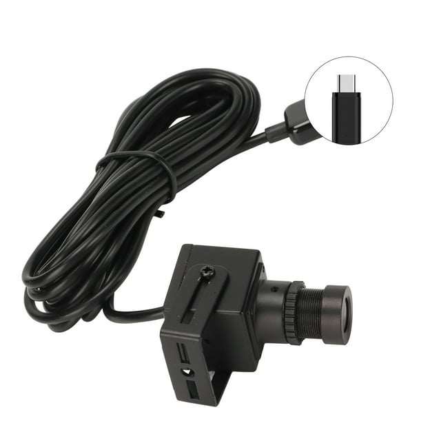 Caméra Web USB, Caméra Web Plug and Play à Équilibrage Automatique des Blancs 2 Mpx pour Ordinateurs Portables pour Bureau USB, Type C