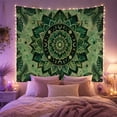 thumbnail image 2 of Potted Houseplants with Shelves Mandala Dominates, Nostalgic Vintage for Botanical Art Lovers, Wall Decor, Mother'S Day Gift, Tapestry Wall Hanging for Dorm and Living Room, 2 of 7