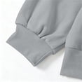 thumbnail image 5 of XUNKUSGA Girls Boys Fleece 2 Piece Sweatsuit Set Unisex Plain Tracksuit Hoodie with Joggers Classic Solid Color Long Sleeve Hoodie and Sweatpant Kids Sweat Set,5-6 Years, 5 of 8