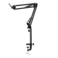 thumbnail image 1 of Bras de Microphone Modèle 25cm avec Support de Table pour Podcasting, Radio et Audio Studio, 1 of 7