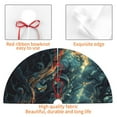 thumbnail image 7 of Cauagu 36" Christmas Tree Skirt Enchanted Forest Skull Path Pattern Christmas Tree Decorations Tree Mat for Xmas Decorations Occasion Holiday Home Decor -36", 7 of 7