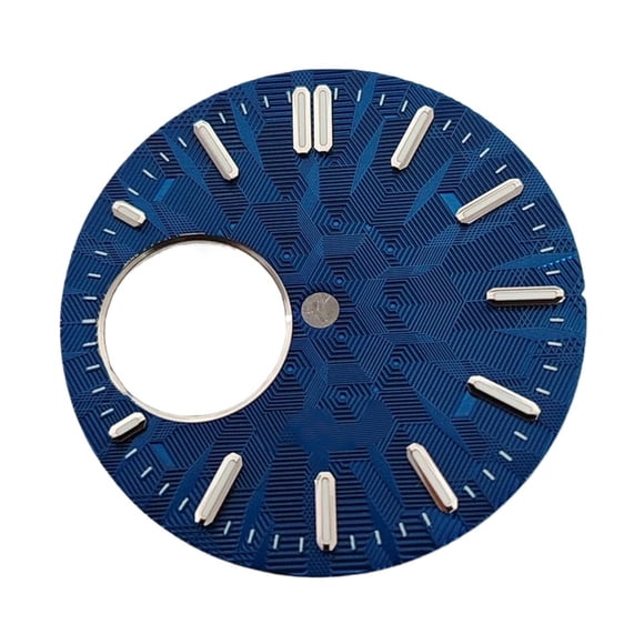 WANGQ 2025 Personalized Watch Dial Green Luminous 28.5mm Watch Face for NH38 Movement