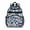Dark Blue Daisy, variant on Dark Blue Daisy Flower Pattern Backpack for School,Cute School Bag,Schoolbag with Adjustable Shoulder Straps & Padded Back,15.25"x11.5"x5.25"