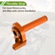 thumbnail image 5 of Agarre de Acelerador de 22mm Unique Bargains con un Cable de Acelerador Blanco de 120cm, Agarre de Acelerador de Motocicleta de Aleación de Aluminio CNC para Manillar de 7/8" 22mm Naranja, 5 of 6