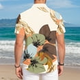 thumbnail image 6 of UAYOTSE Mens Button Down Short Sleeve Shirts Summer Beach Vacation Untucked Casual Tops Shirt,Sizes M, 6 of 7