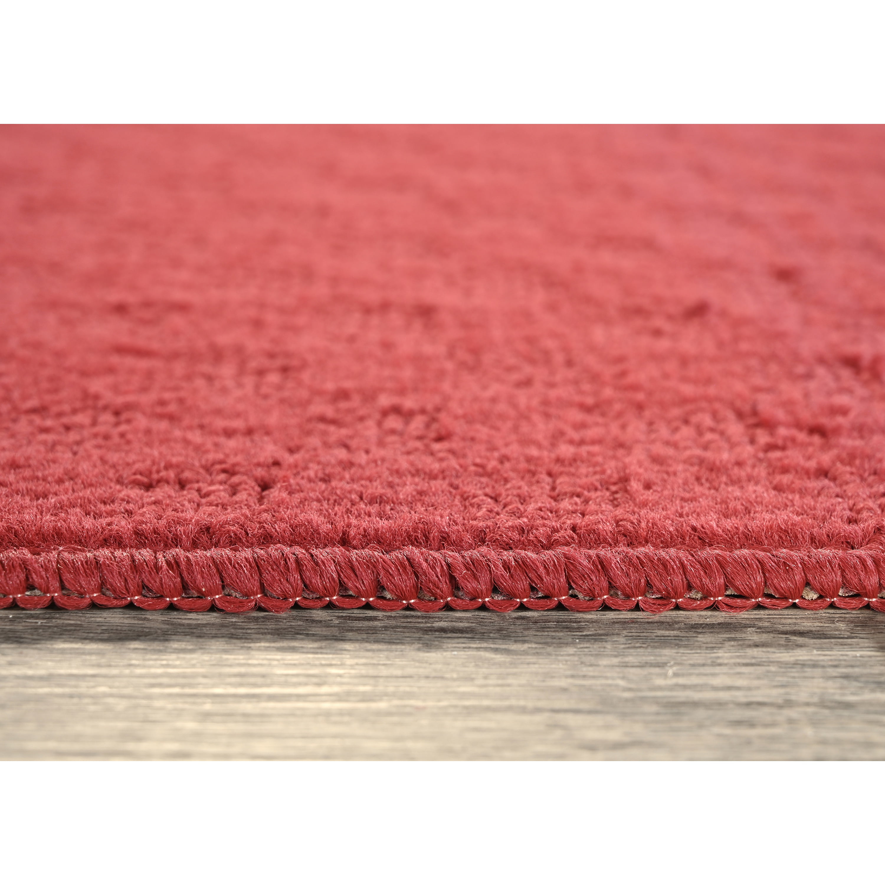 Garland Rug Medallion Chili Red Indoor Runner Rug, 3' x 8'