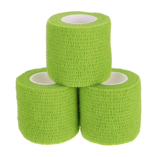 LOVEVER Wound Protective Band Breathable 3 Rolls Wrapping Tape for Injuries Athletic Bandage Scar Non-woven Fabric Pet