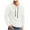 White, variant on asjyhkr Hoodies for Men Long Sleeve Crew Neck Zipper Hood Drawstring Pullover Running Gym Workout Shirts