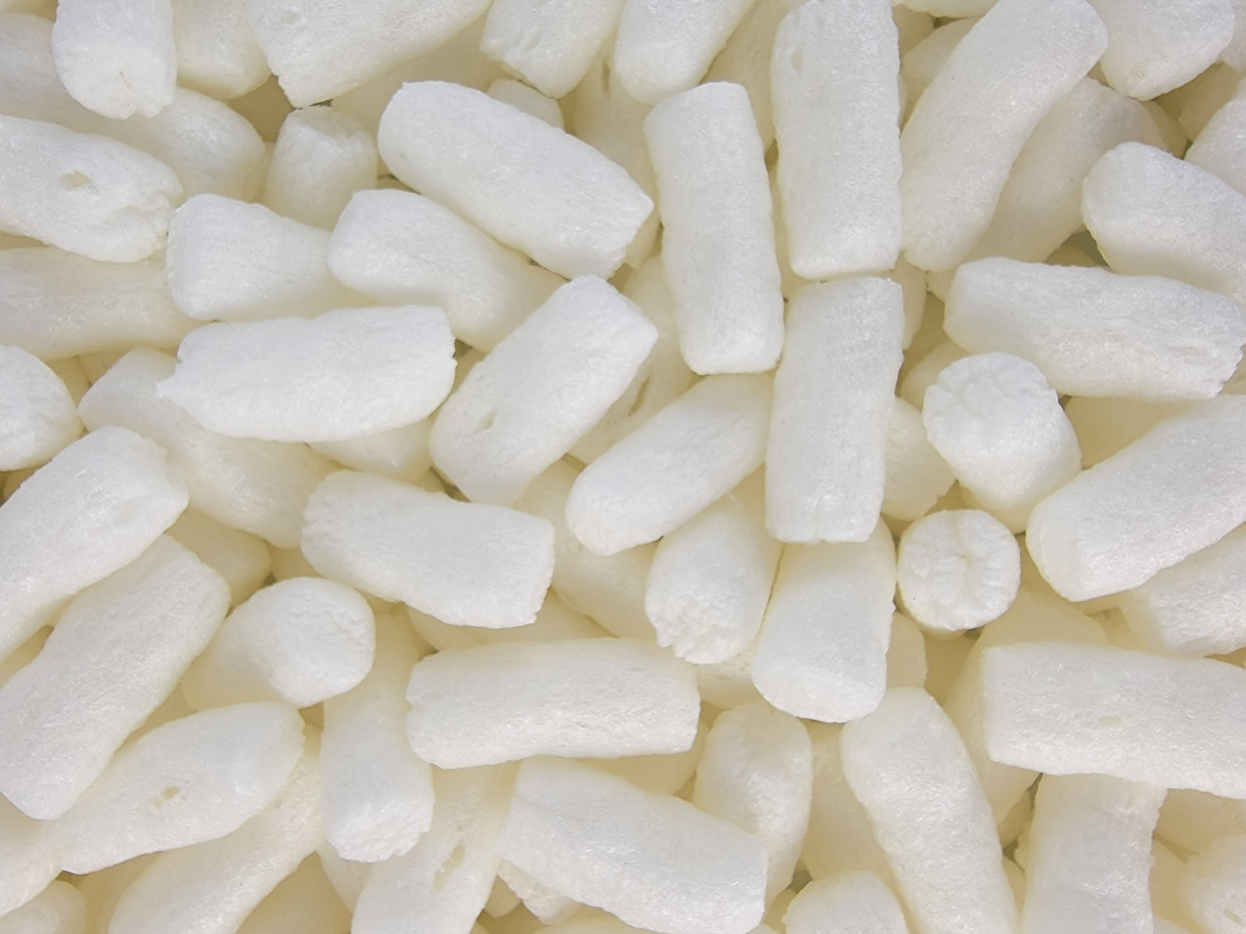 BOXED 3 CUBIC FEET "BIODEGRADABLE" LOOSE FILL PACKING PEANUTS HIGHEST QUALITY 