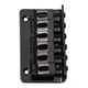 thumbnail image 1 of Pieza Trasera De Puente De Guitarra De Cola Dura Fija De 6 Cuerdas Para Guitarra Eléctrica De 65 Mm Sunnimix Puente fijo de guitarra de 6 cuerdas, 1 of 8