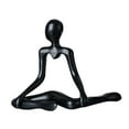 thumbnail image 4 of DOLITY Statue Penseur Sculpture Abstraite pour Armoire Table à Manger Centre de Table Noir, 4 of 9