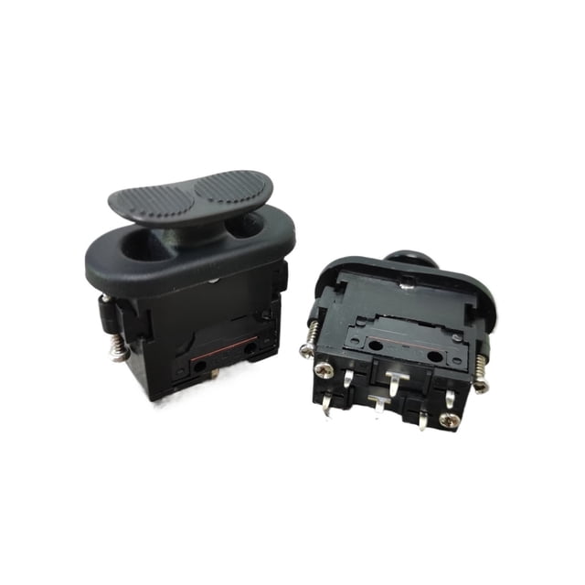 SMC106B Spring Self-reset Rocker Three-speed Switch, Rocker Switch Embedded Inlay Switch ,Portable
