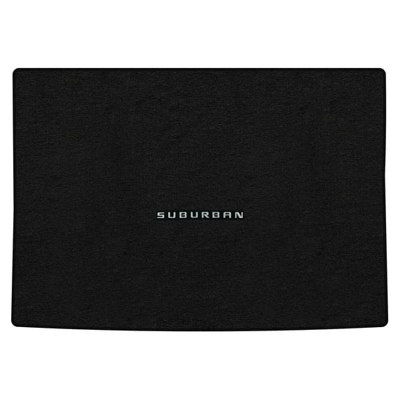 Lloyd Mats Custom Fit Floor Mats for Chevy Suburban 2015-2020 LogoMat Cargo Behind 3rd Seat Charcoal